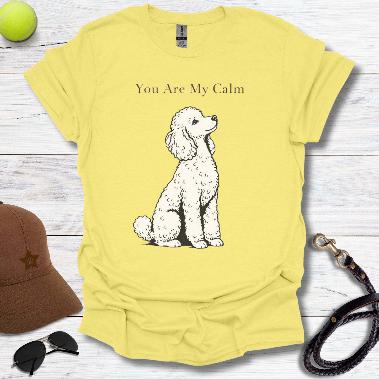 Calming Poodle T-Shirt