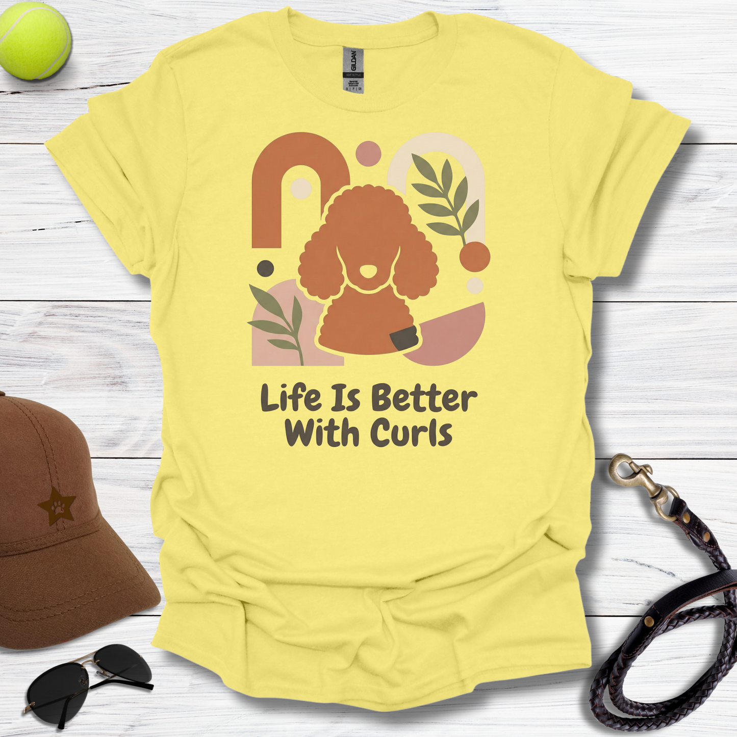 Life Is Better With Poodles T-Shirt