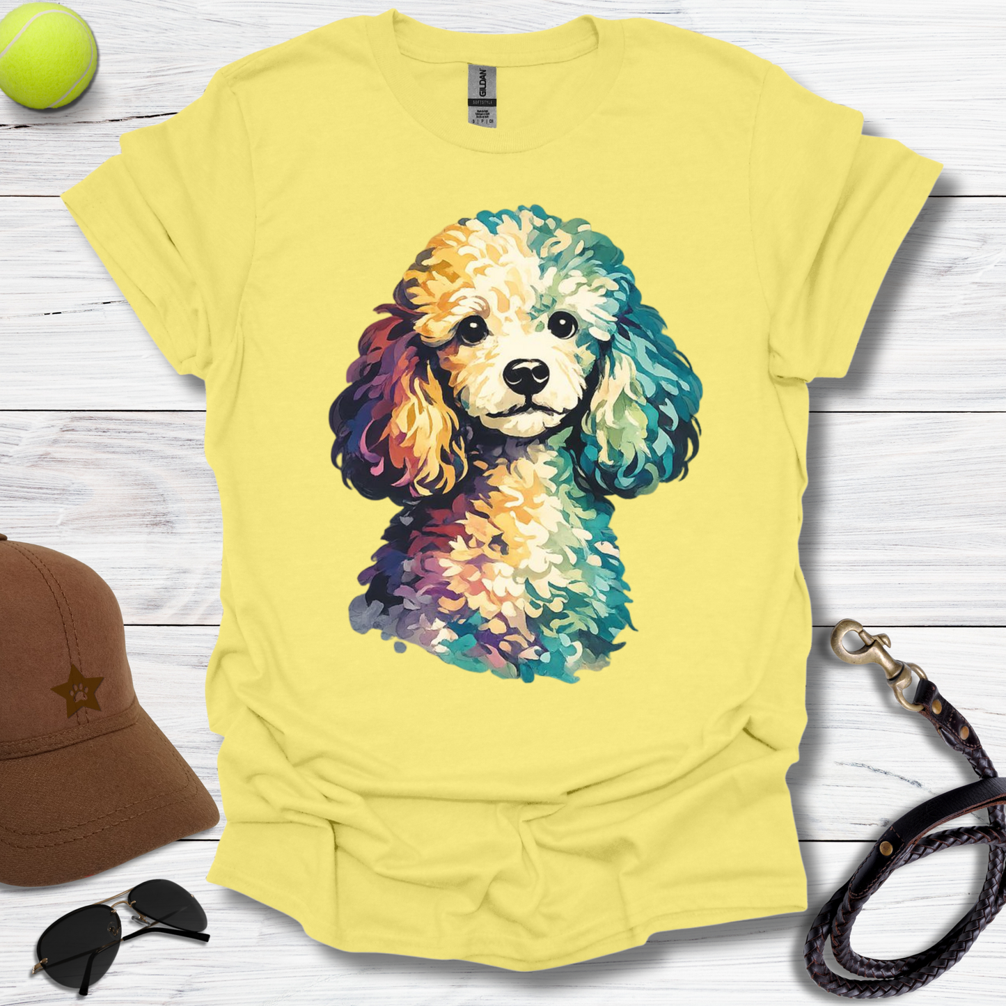 Poodle OF Painterly T-Shirt
