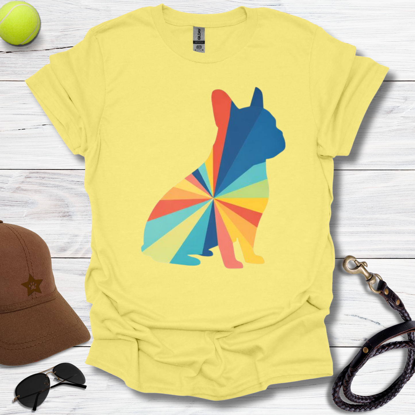 Rainbow Frenchie T-Shirt