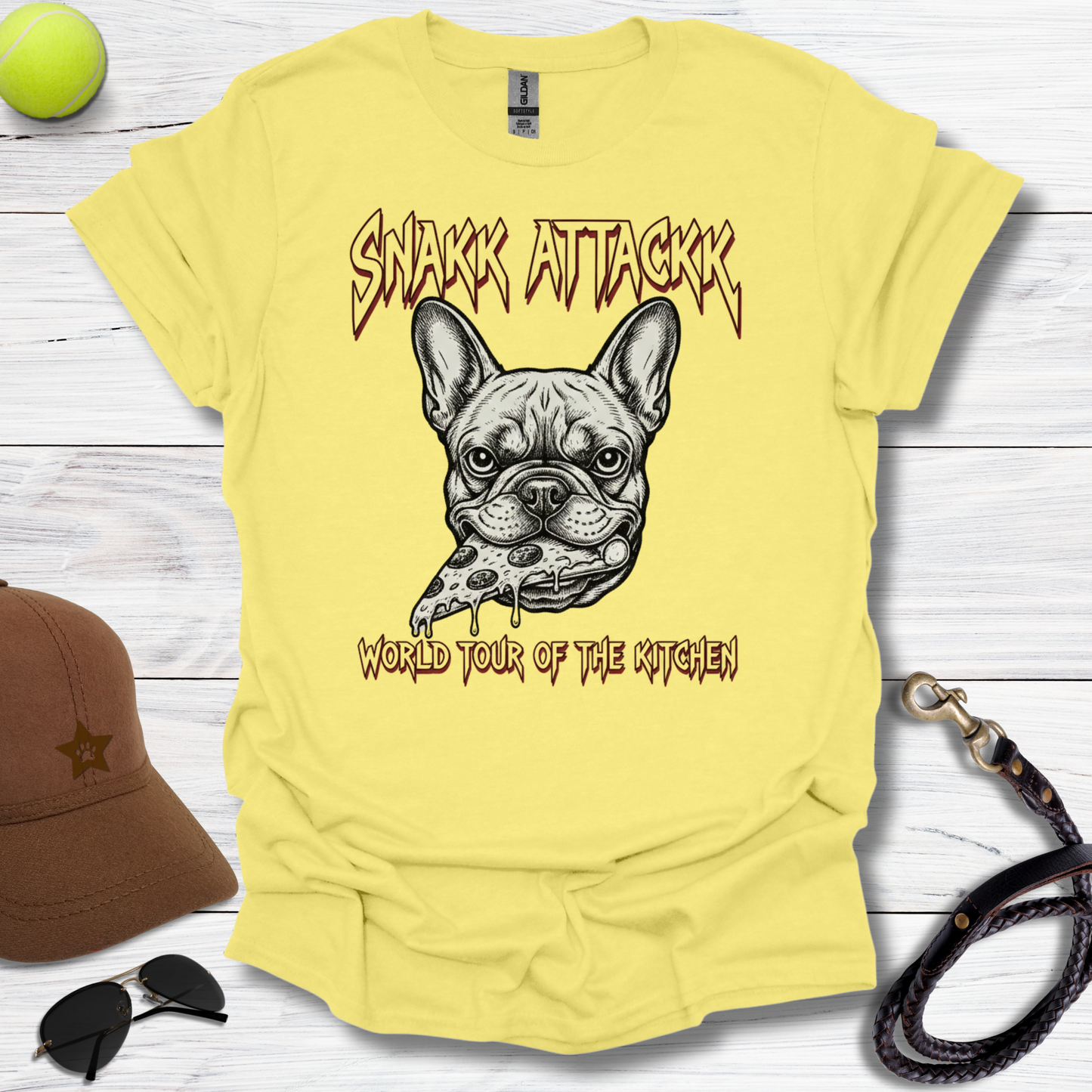Frenchie Snakk Attackk T-Shirt
