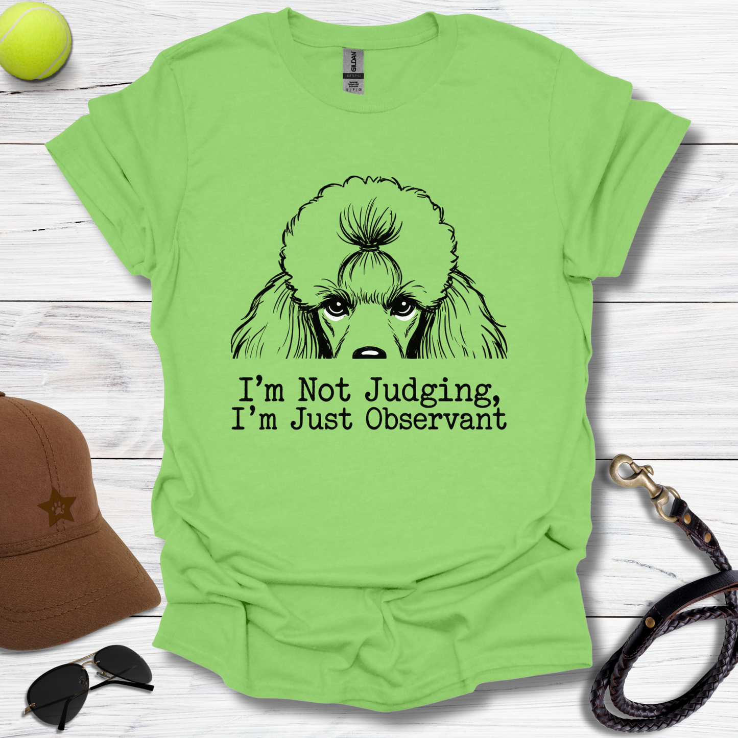 Poodle Not Judging T-Shirt