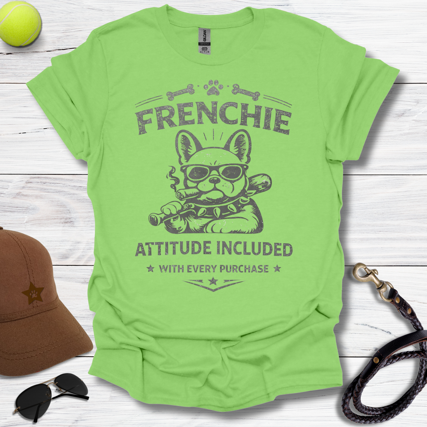 Frenchie Attitude T-Shirt