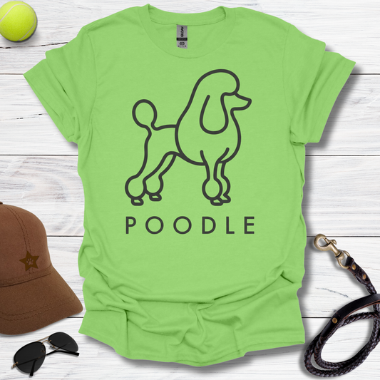 Poodle Minimal T-Shirt