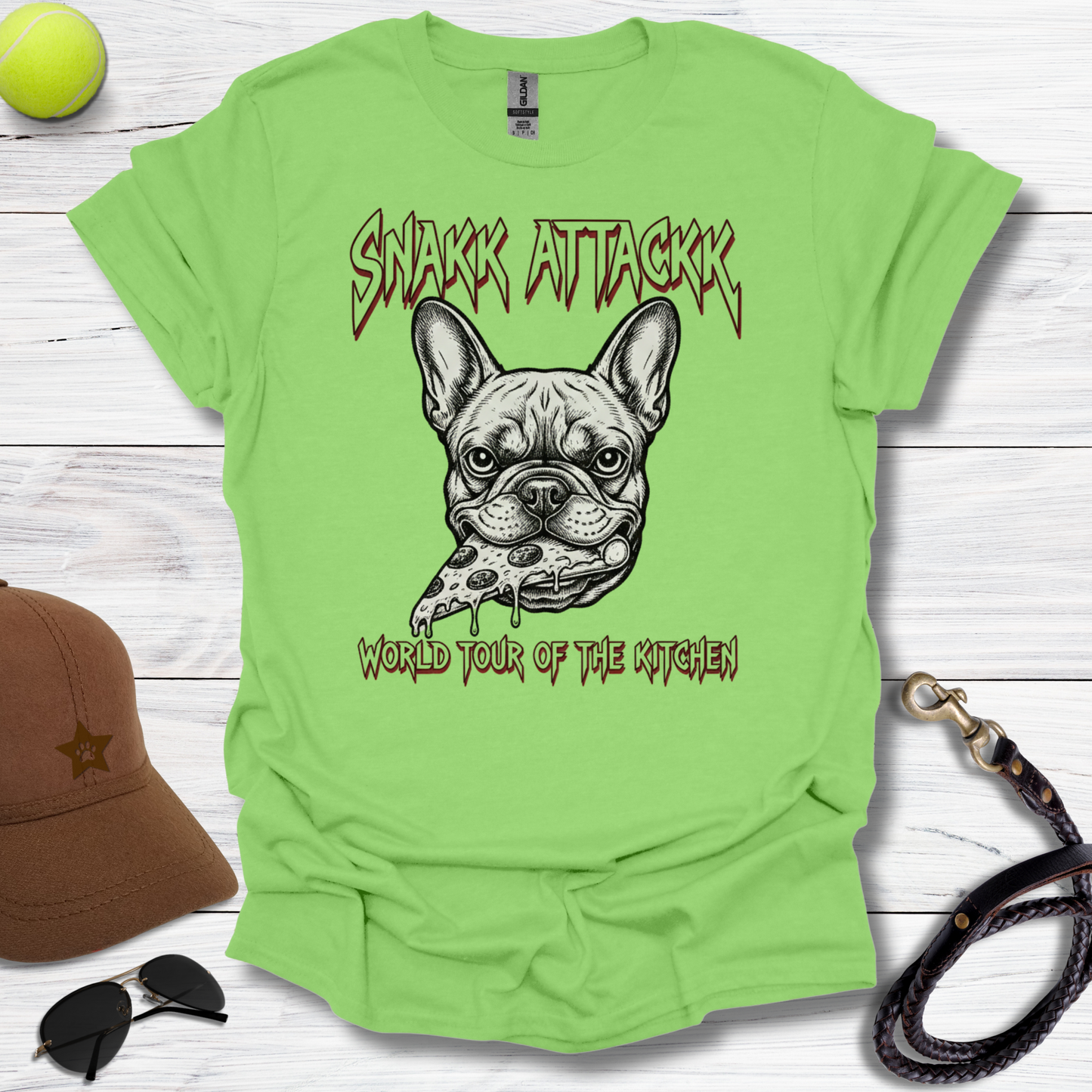 Frenchie Snakk Attackk T-Shirt