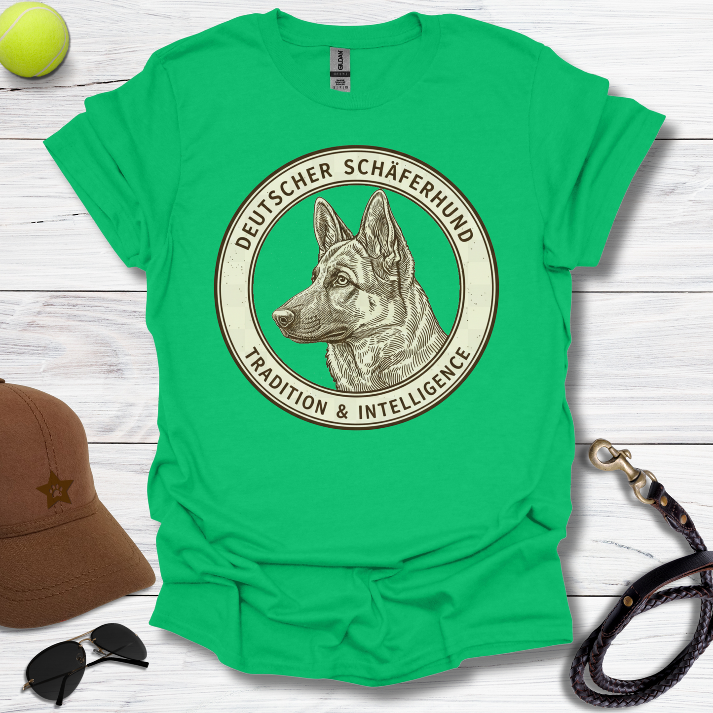 GSD Tradition & Intelligence T-Shirt
