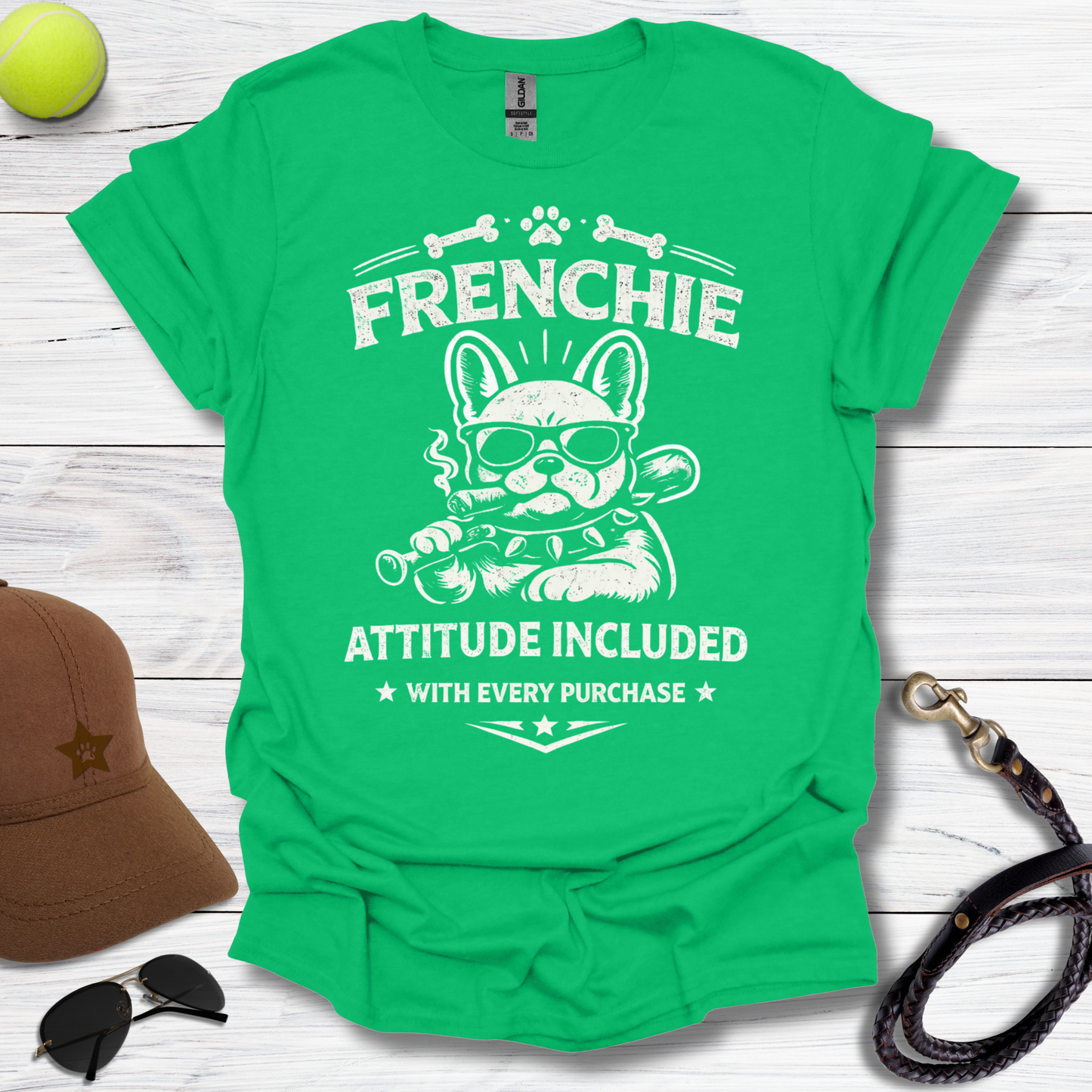 Frenchie Attitude T-Shirt