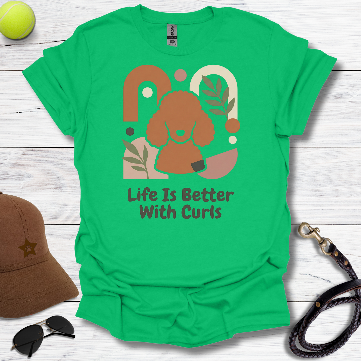 Life Is Better With Poodles T-Shirt