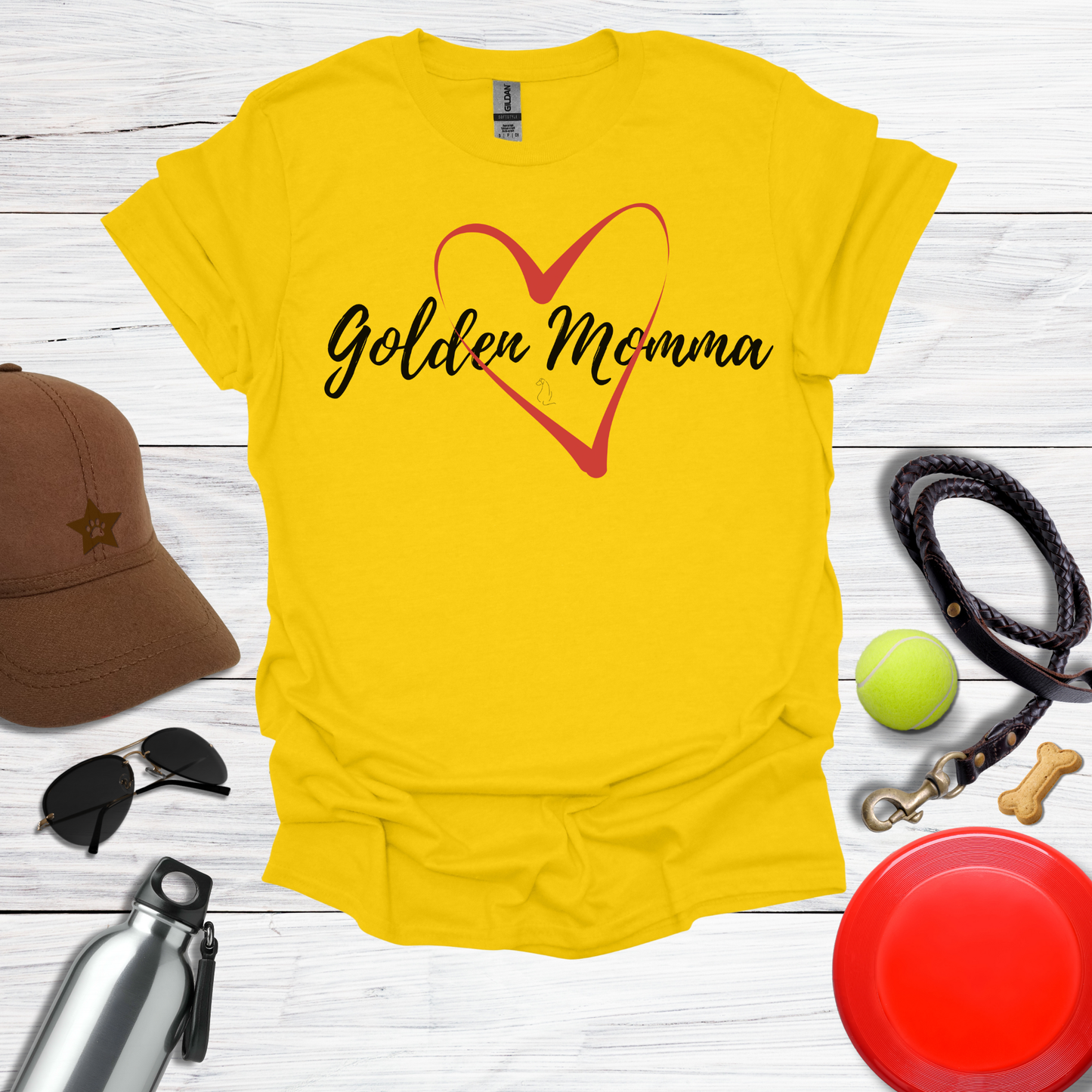 Golden Momma Big Heart T-Shirt
