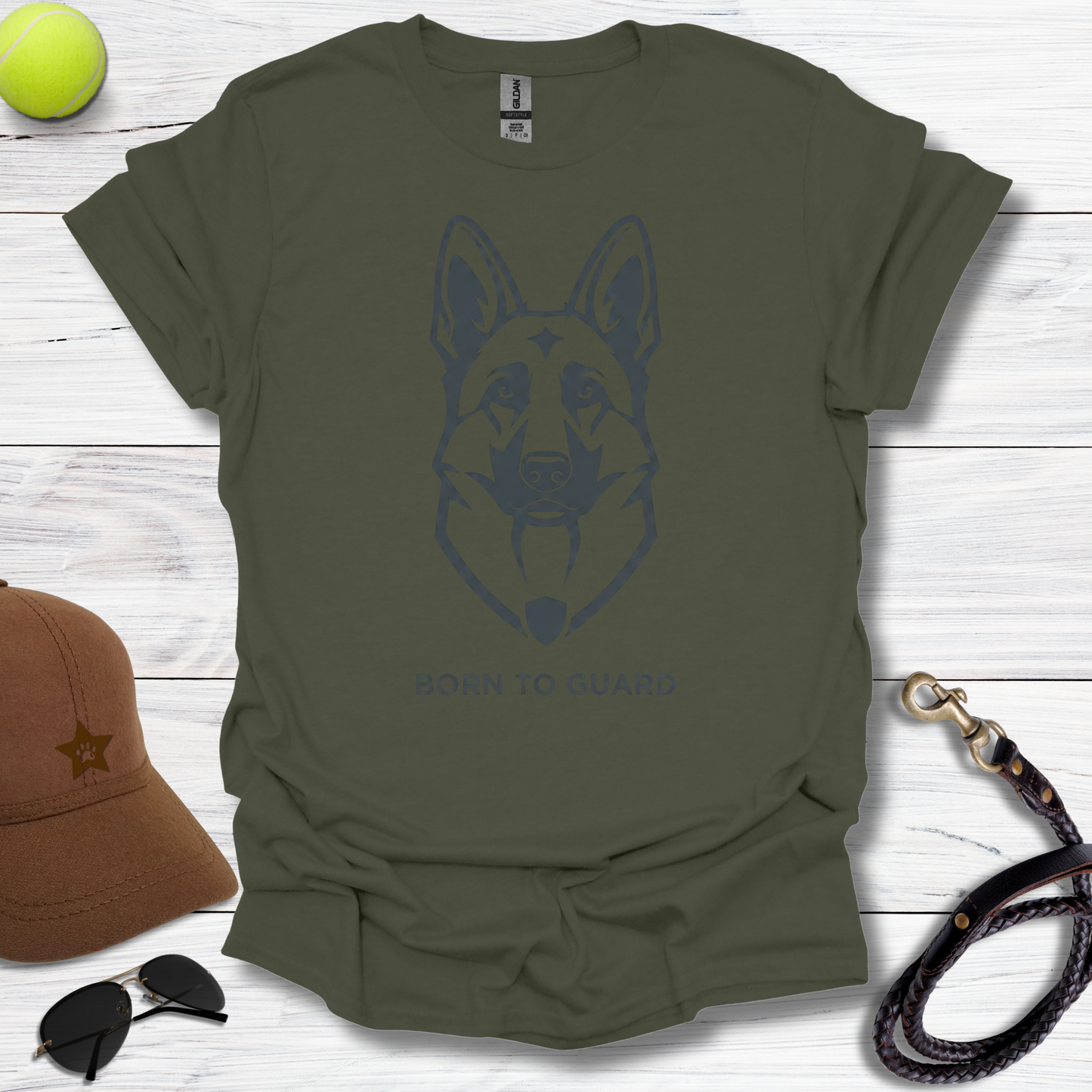 GSD Born To Guard T-Shirt