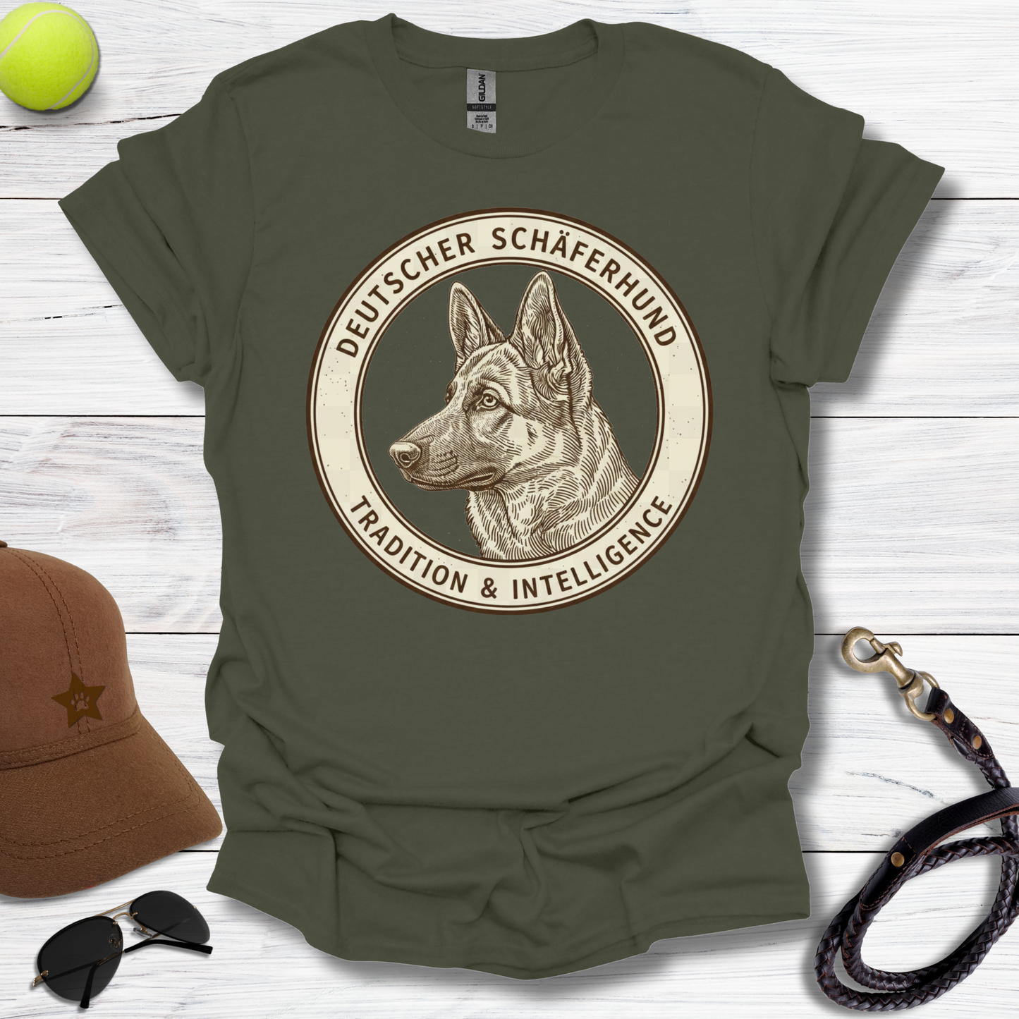 GSD Tradition & Intelligence T-Shirt