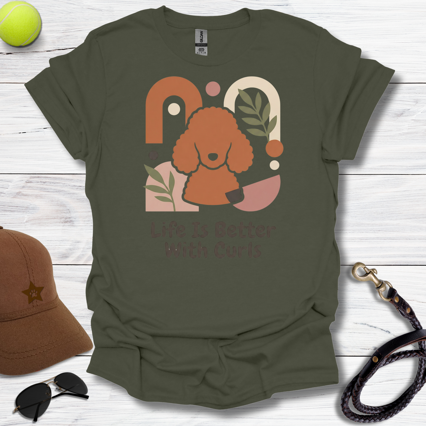 Life Is Better With Poodles T-Shirt