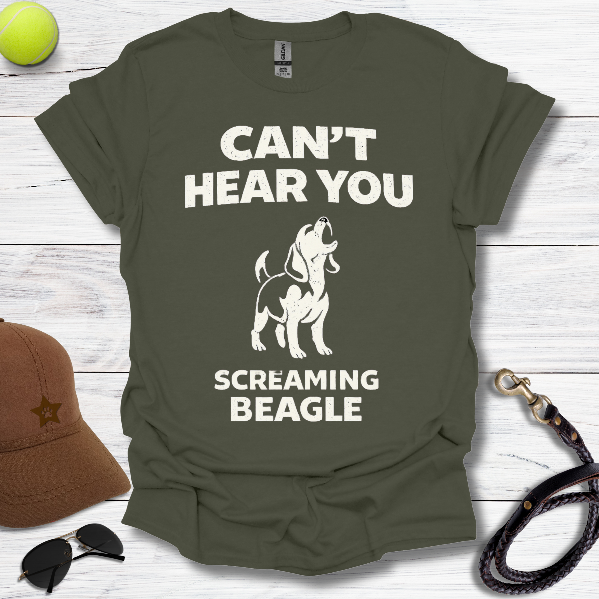 Screaming Beagle T-Shirt