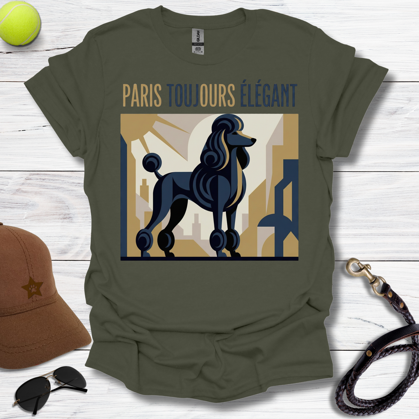 Poodle Paris Toujours T-Shirt