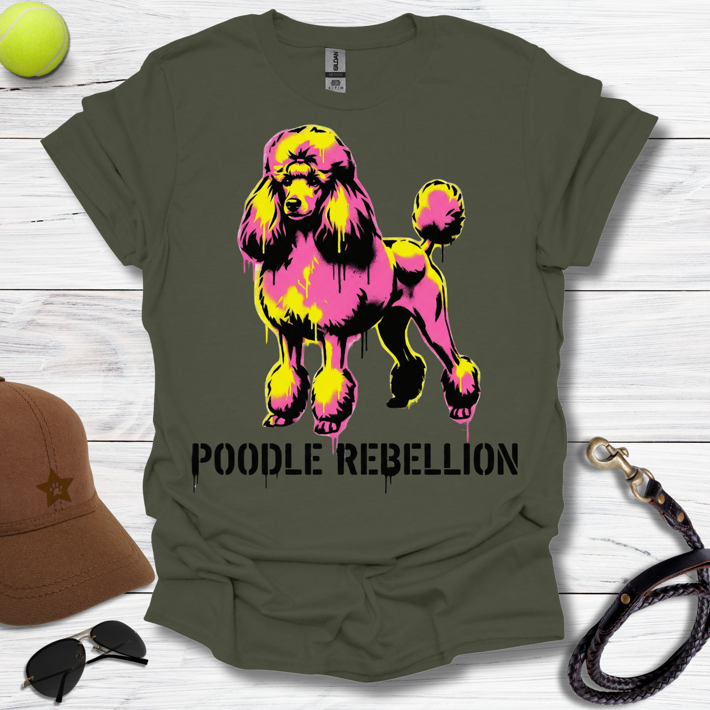 Poodle Rebellion T-Shirt
