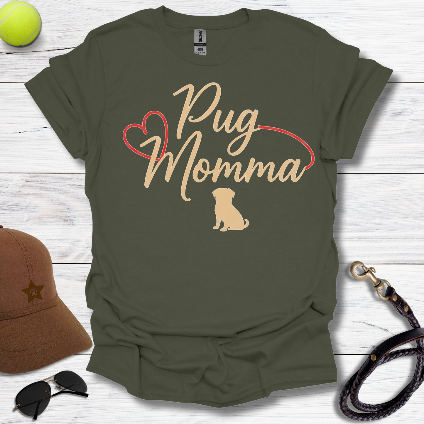 Pug Momma T-Shirt