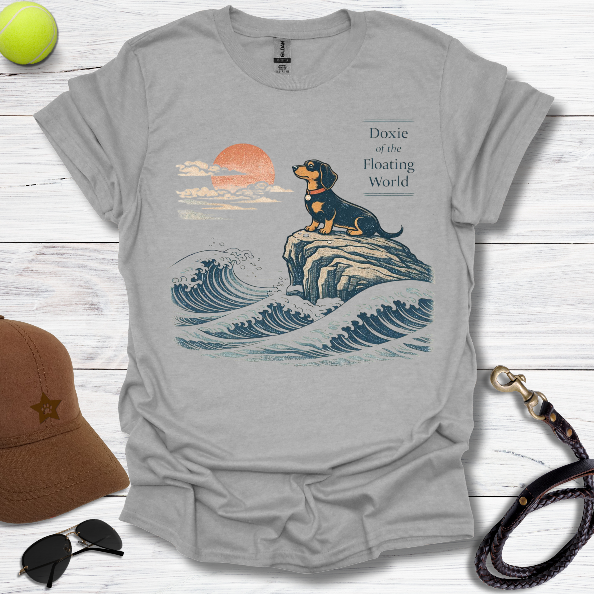 Doxie Of The Floating World T-Shirt