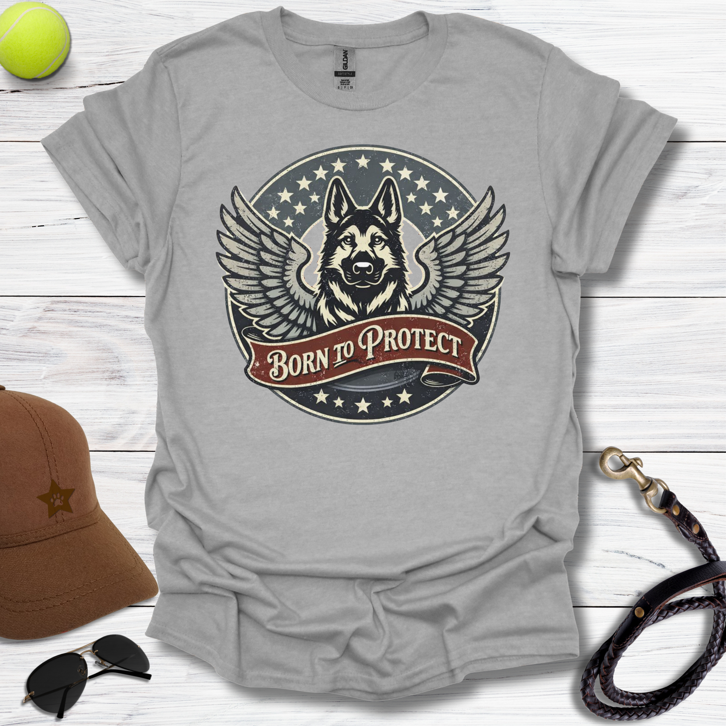 GSD Born to Protect T-Shirt