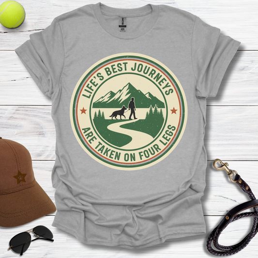 GSD Life's Best Journey T-Shirt