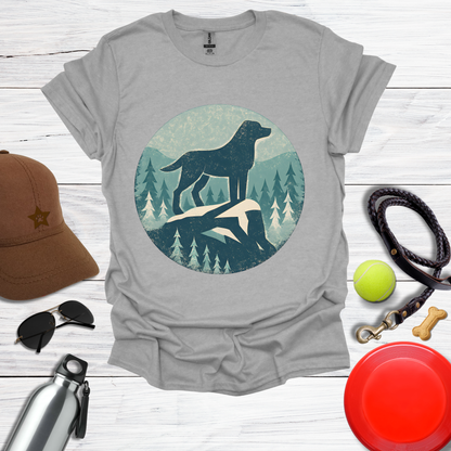 Labrador Mountain Winter Adventure T-Shirt