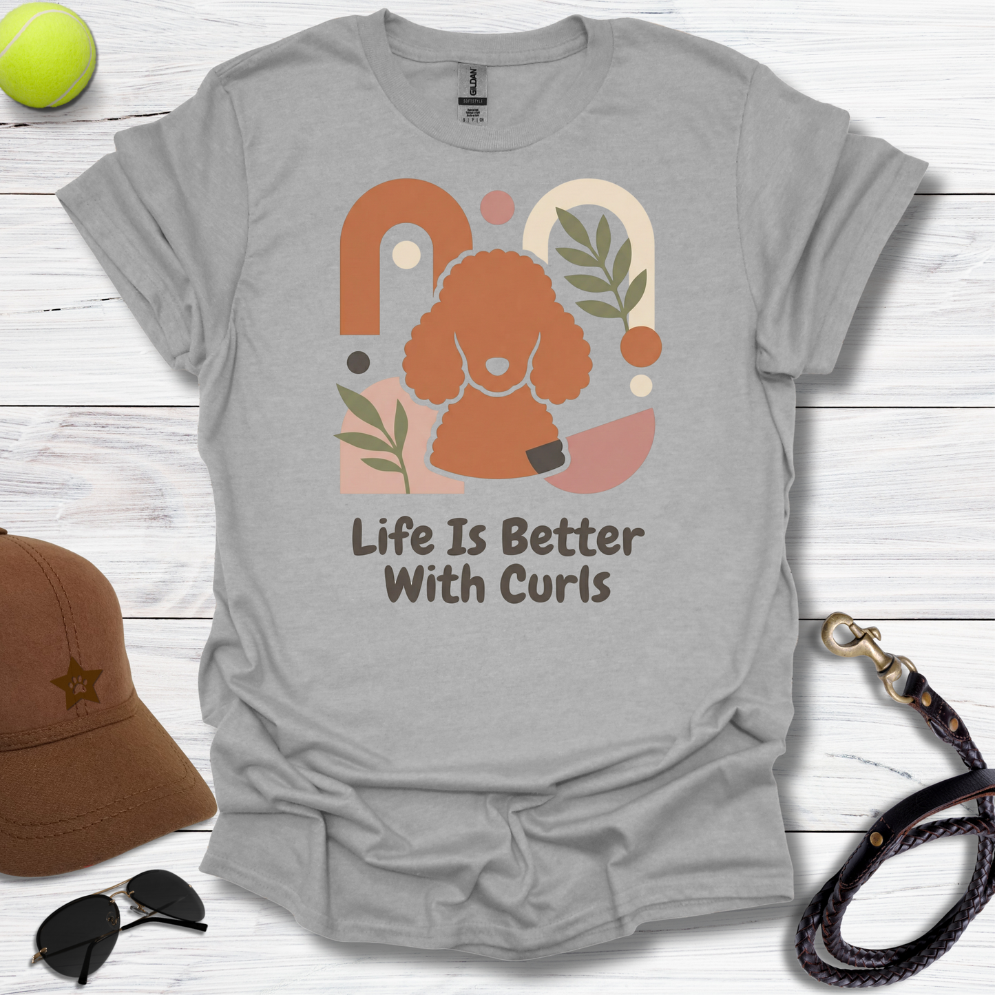 Life Is Better With Poodles T-Shirt