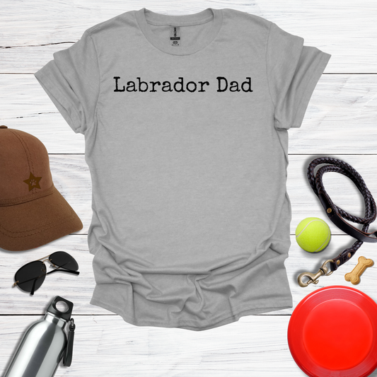Old School Labrador Dad T-Shirt