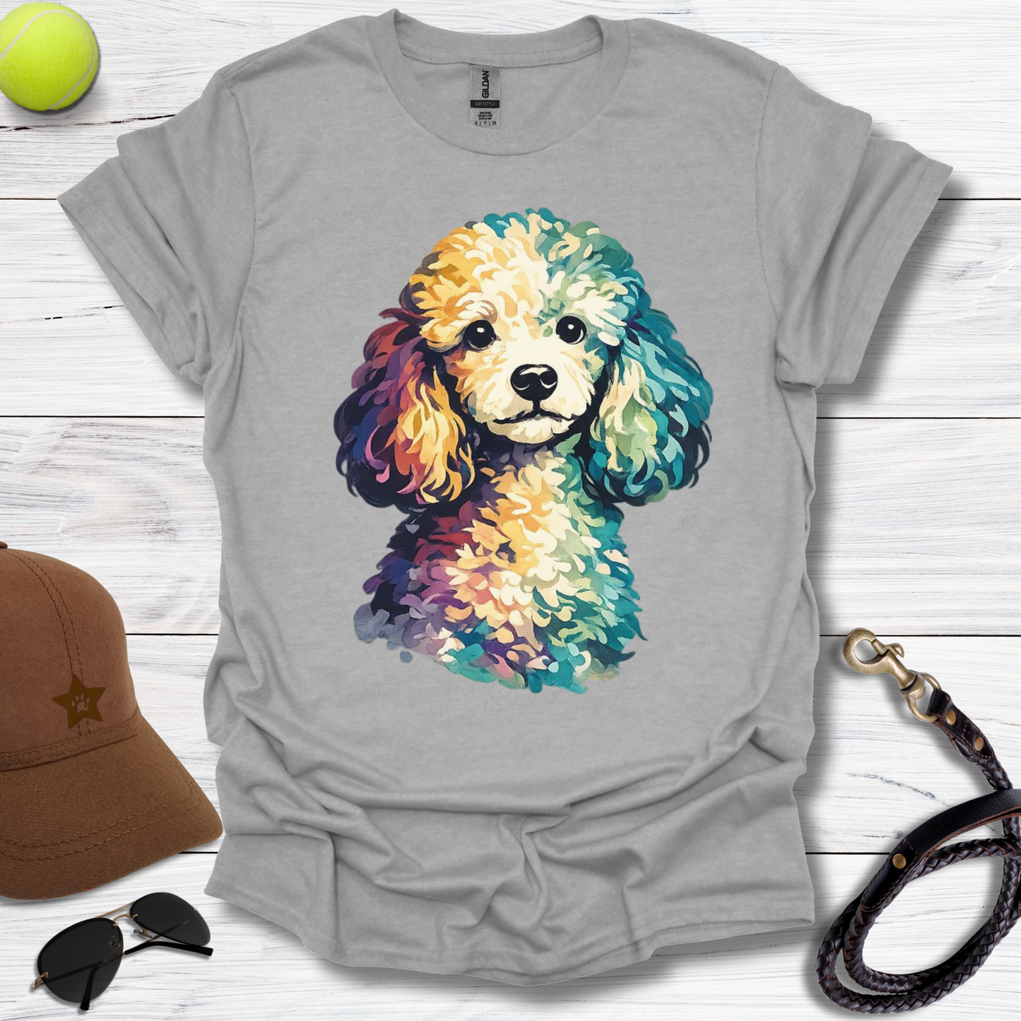 Poodle OF Painterly T-Shirt