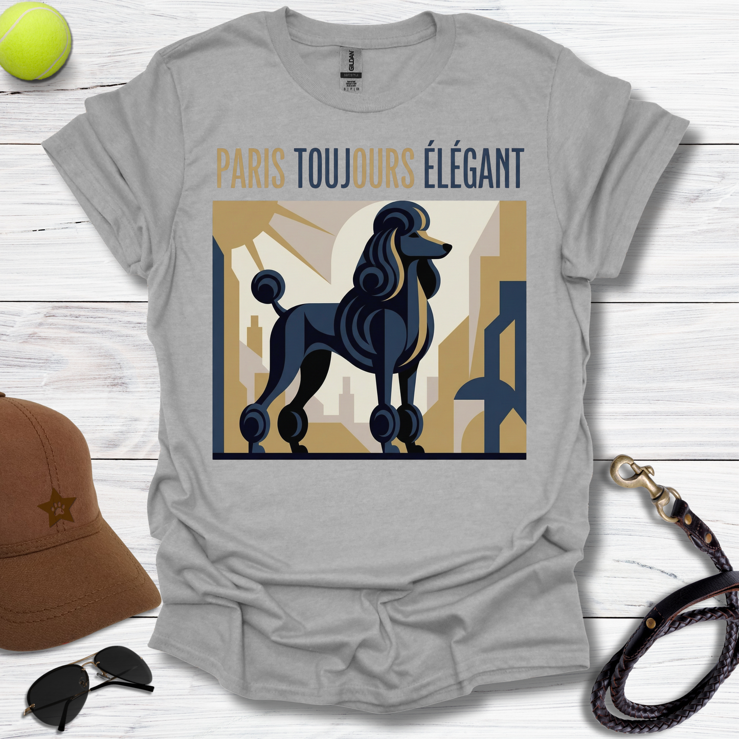 Poodle Paris Toujours T-Shirt