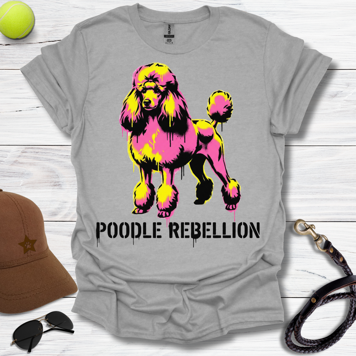 Poodle Rebellion T-Shirt