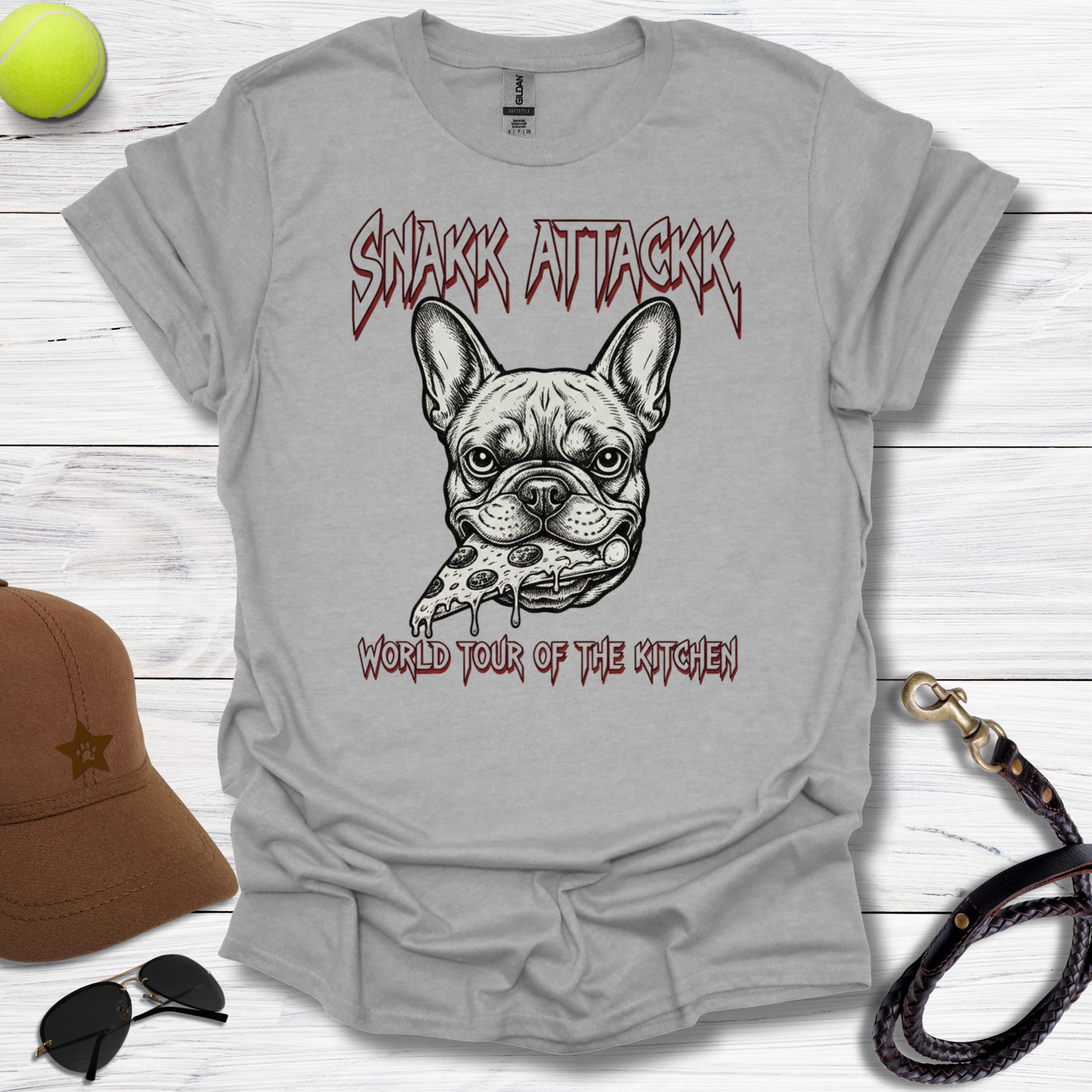 Frenchie Snakk Attackk T-Shirt