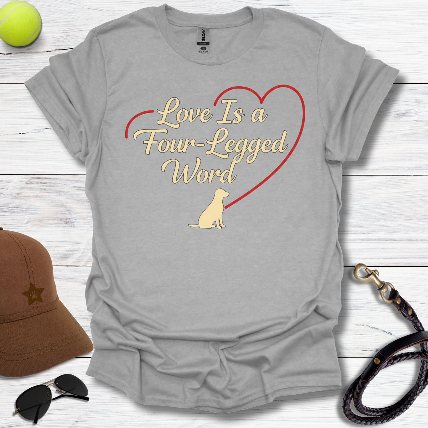 Love Is A 4 Letter Word T-Shirt