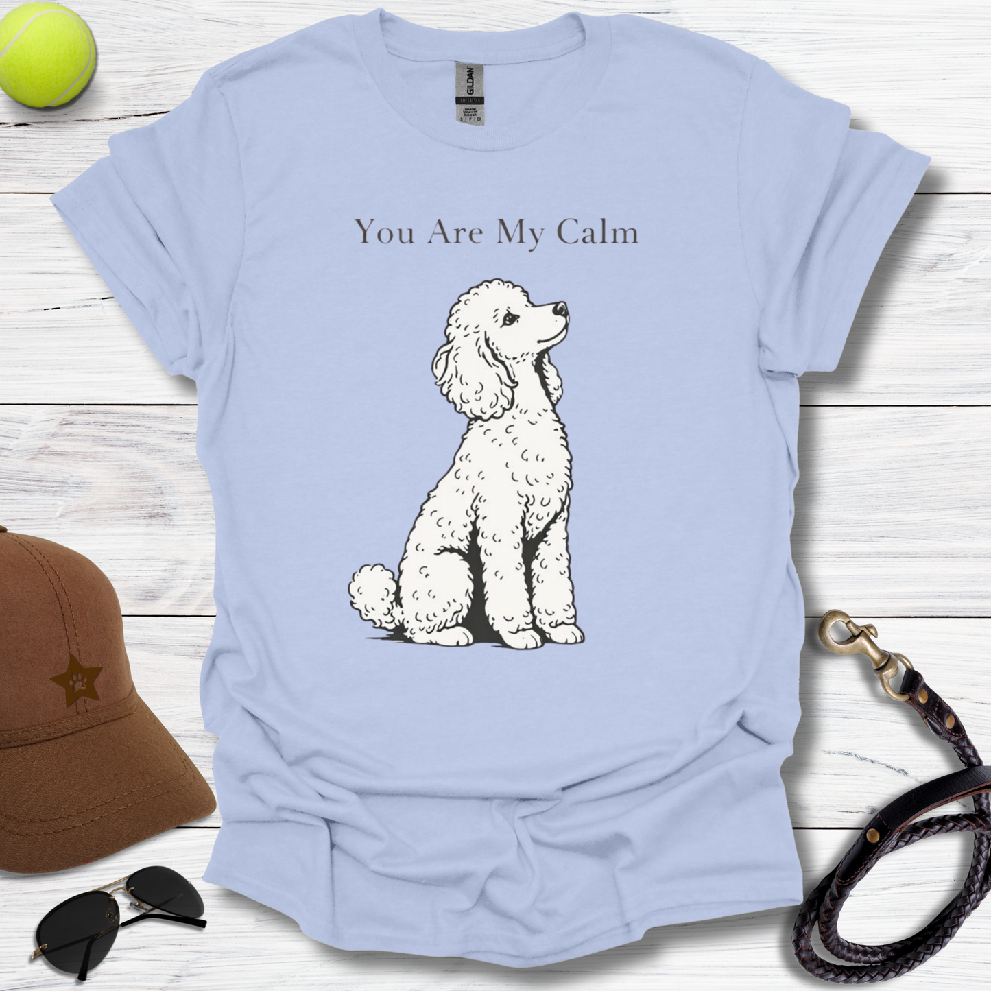 Calming Poodle T-Shirt