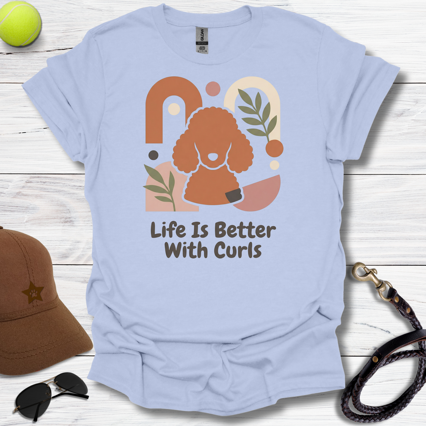 Life Is Better With Poodles T-Shirt