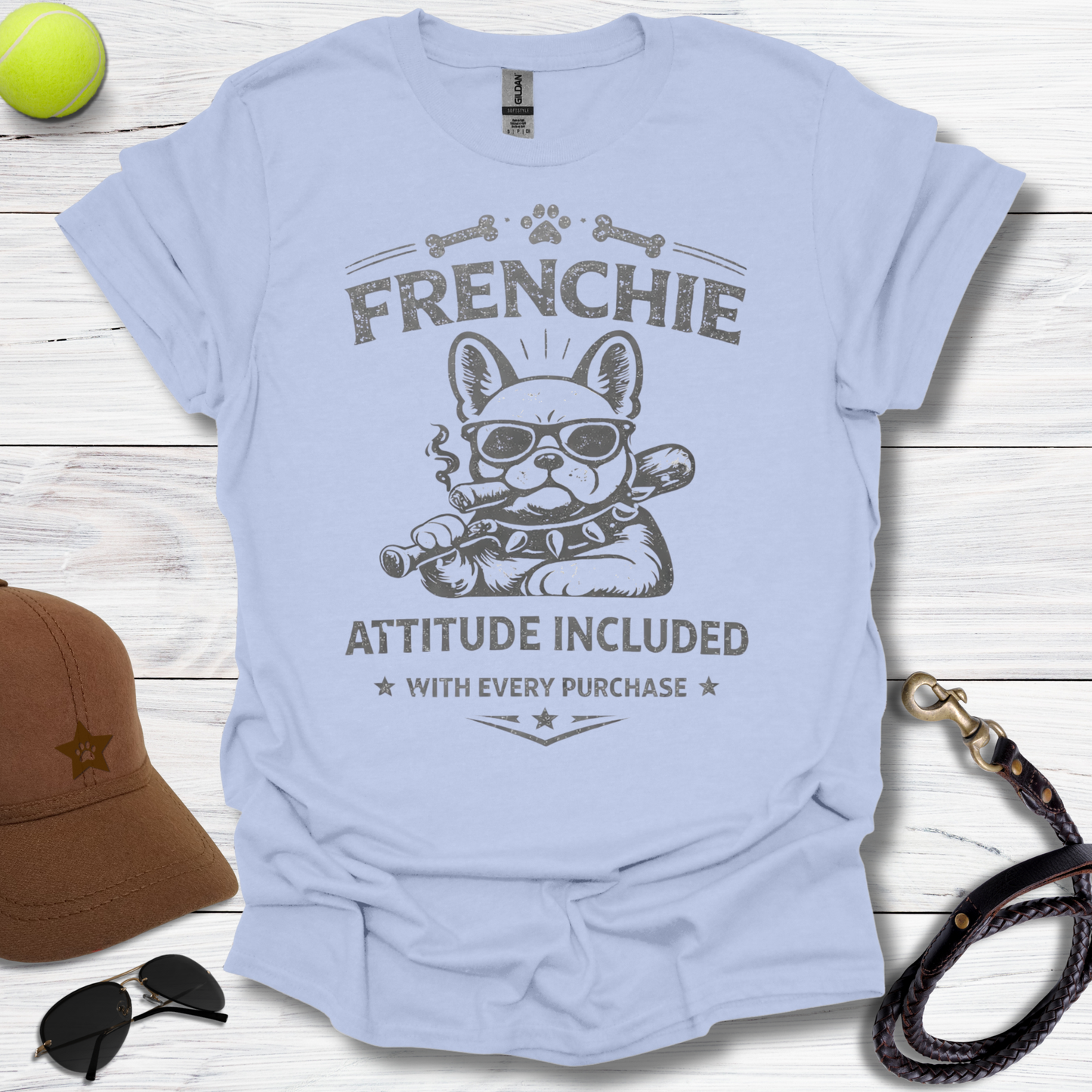 Frenchie Attitude T-Shirt