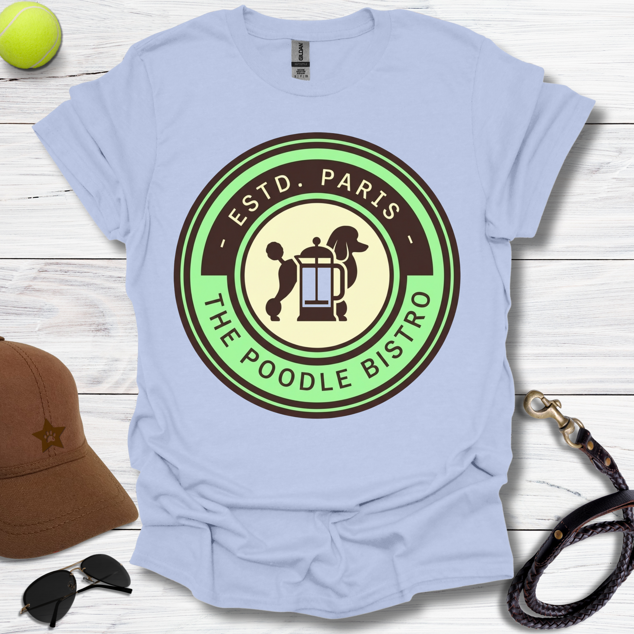 Poodle Bistro T-Shirt