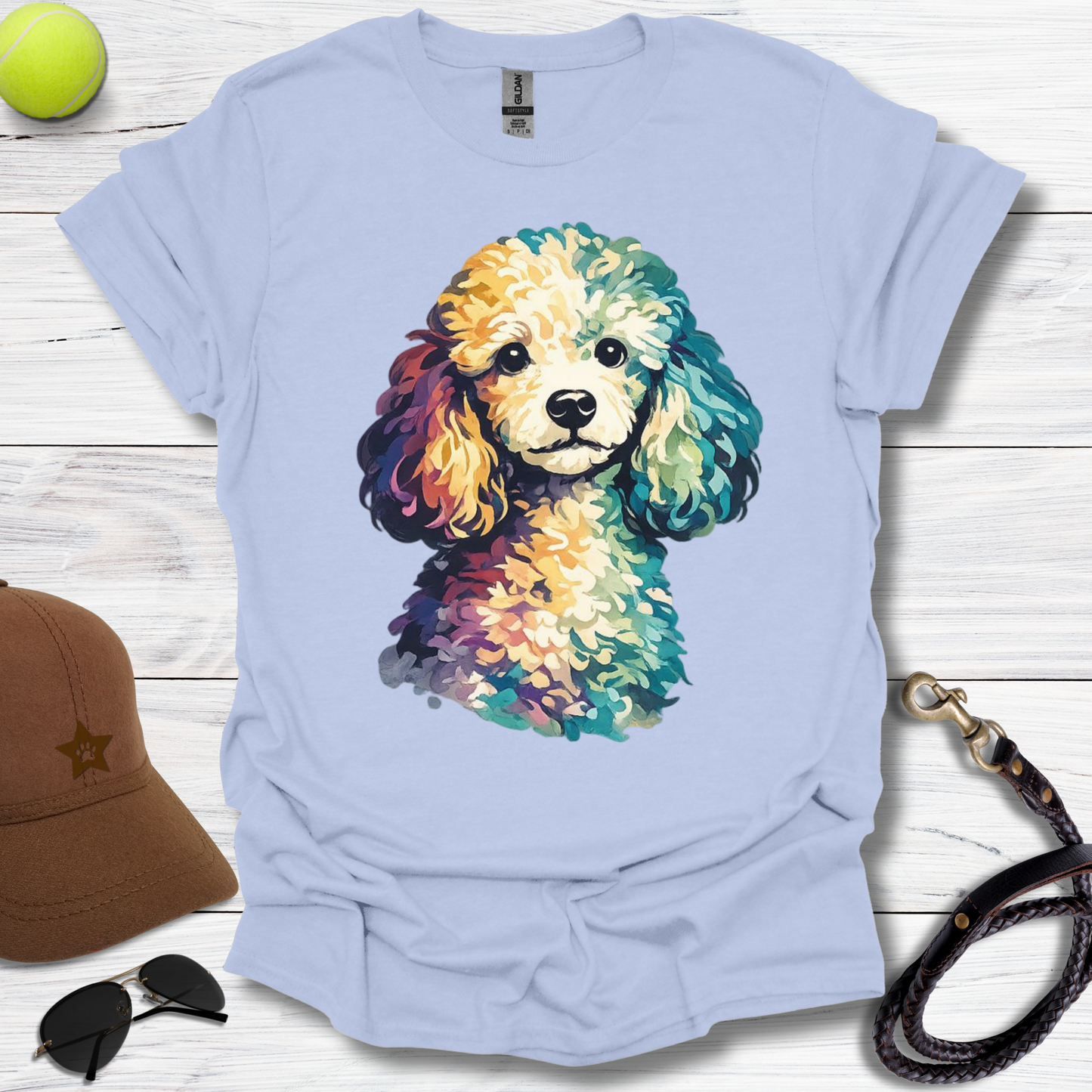 Poodle OF Painterly T-Shirt