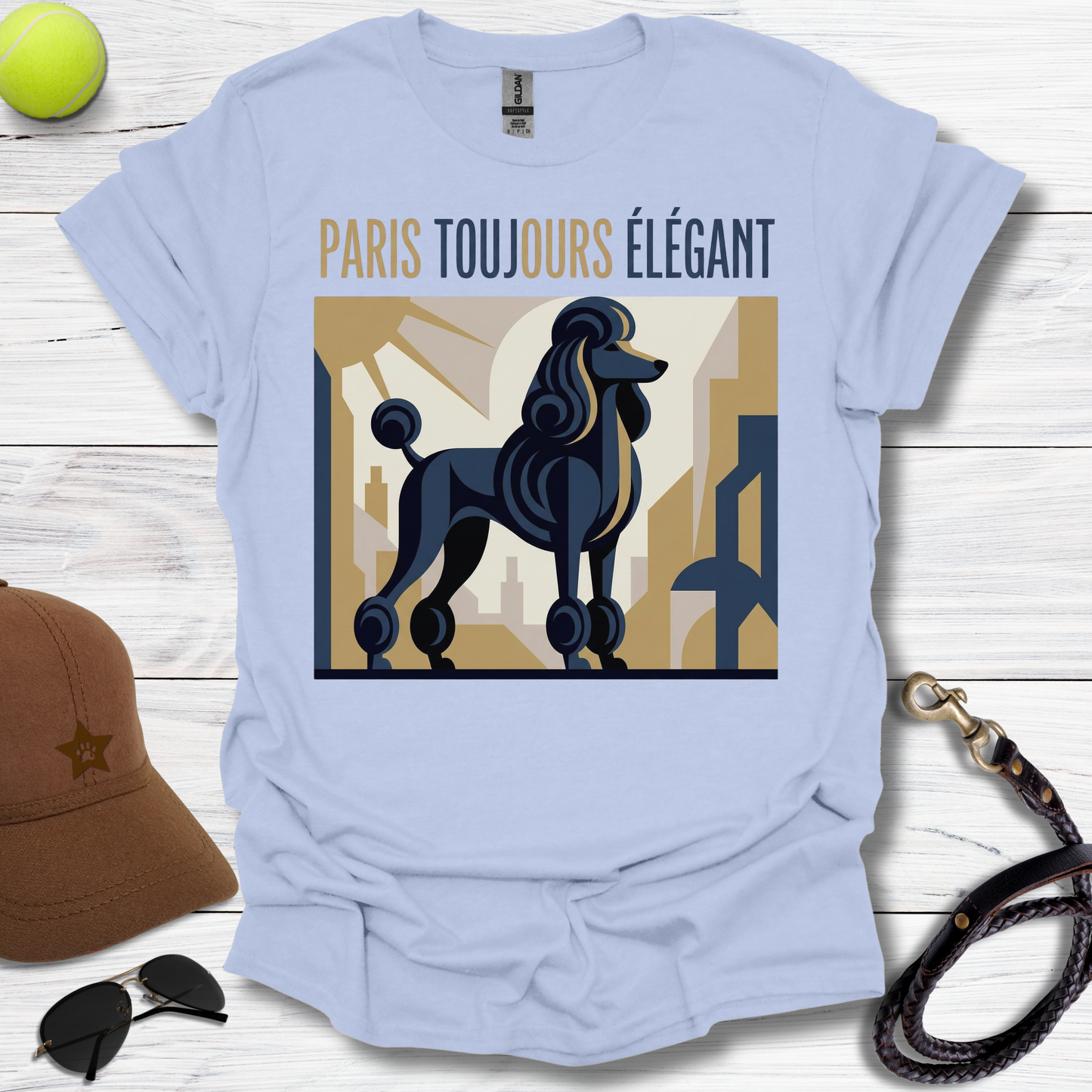 Poodle Paris Toujours T-Shirt