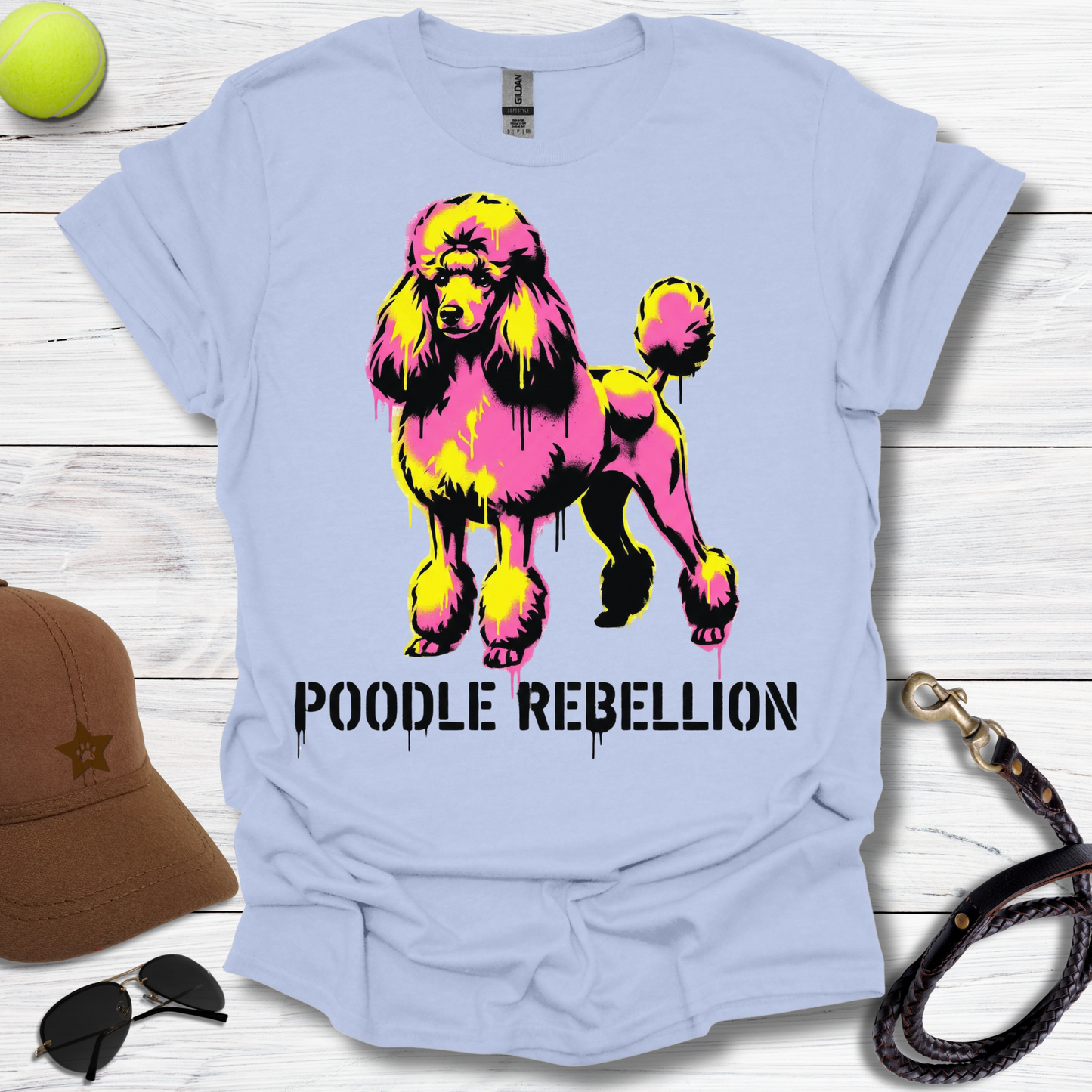 Poodle Rebellion T-Shirt