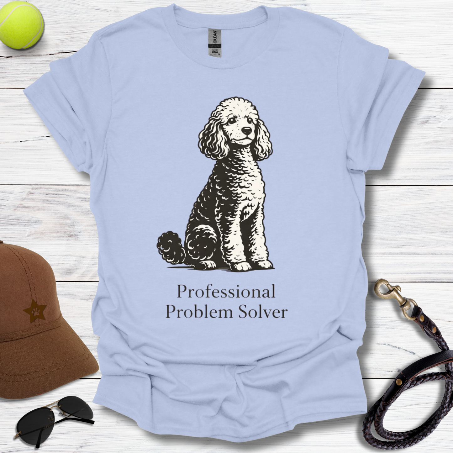 Problem Solving Poodle T-Shirt