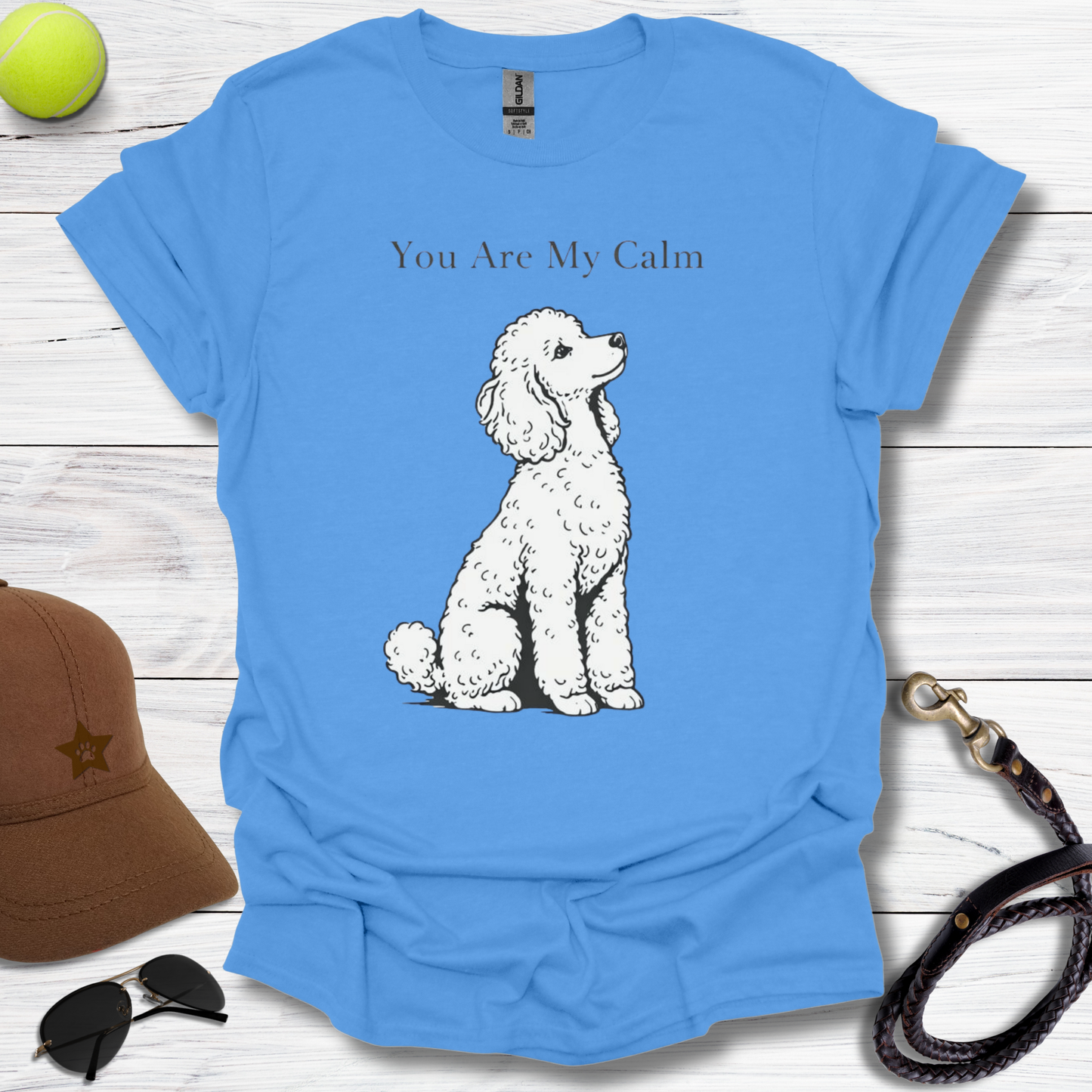 Calming Poodle T-Shirt