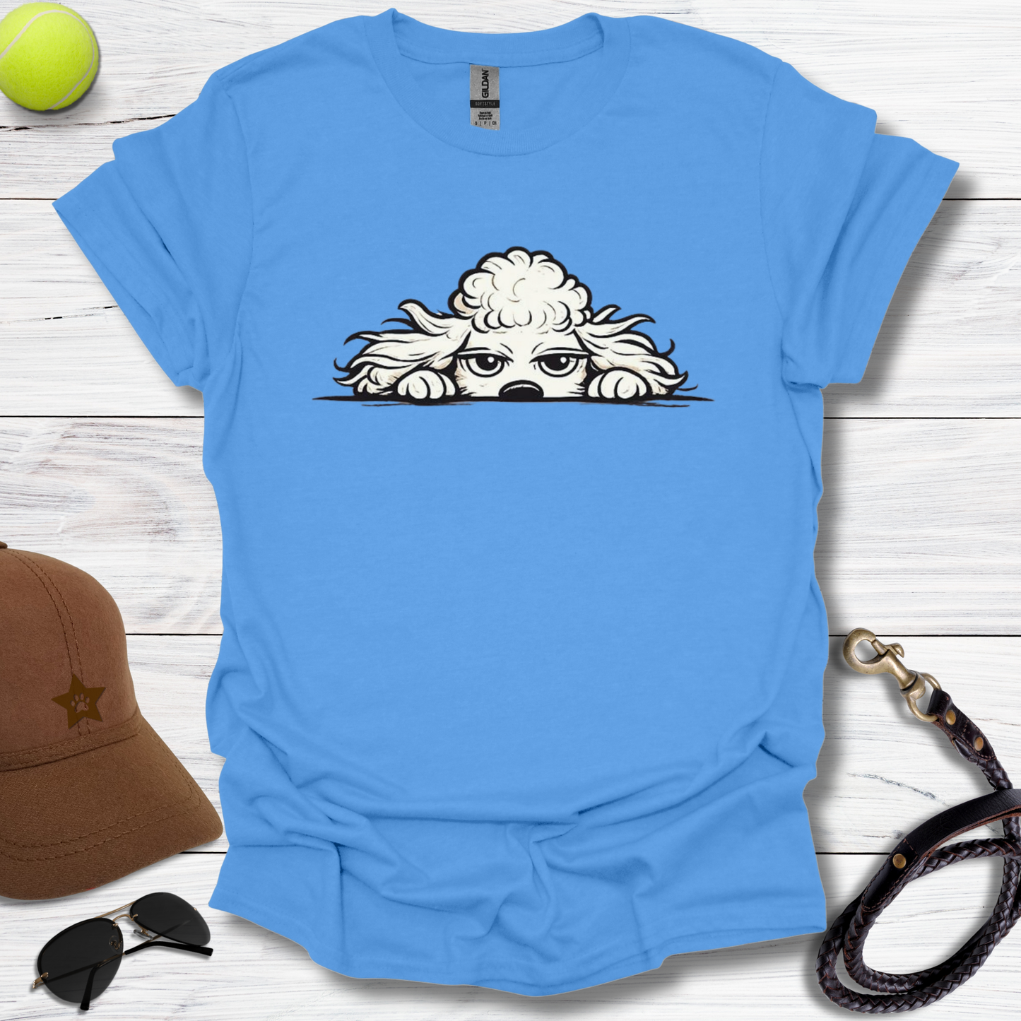 Poodle Irreverent Observer T-Shirt