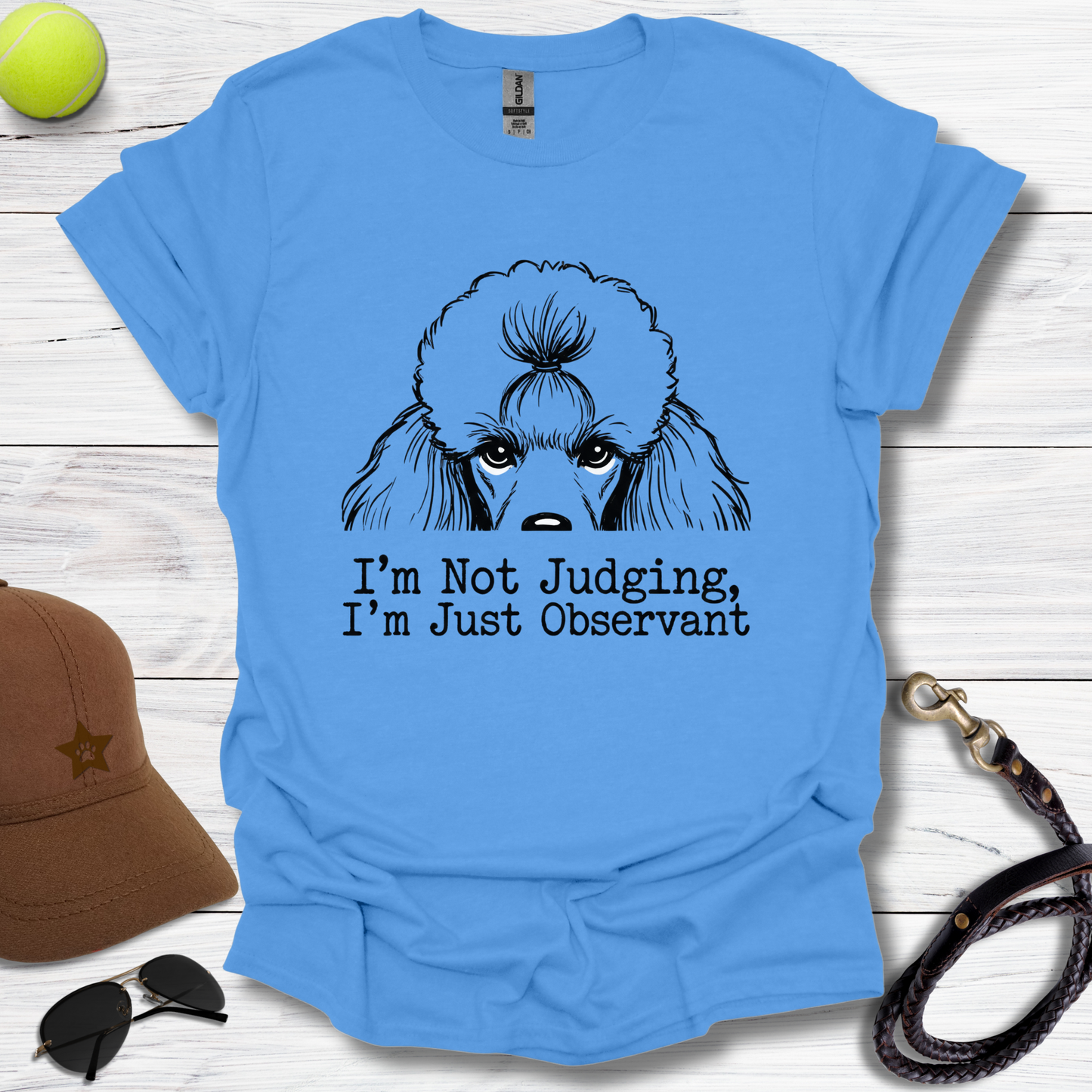 Poodle Not Judging T-Shirt