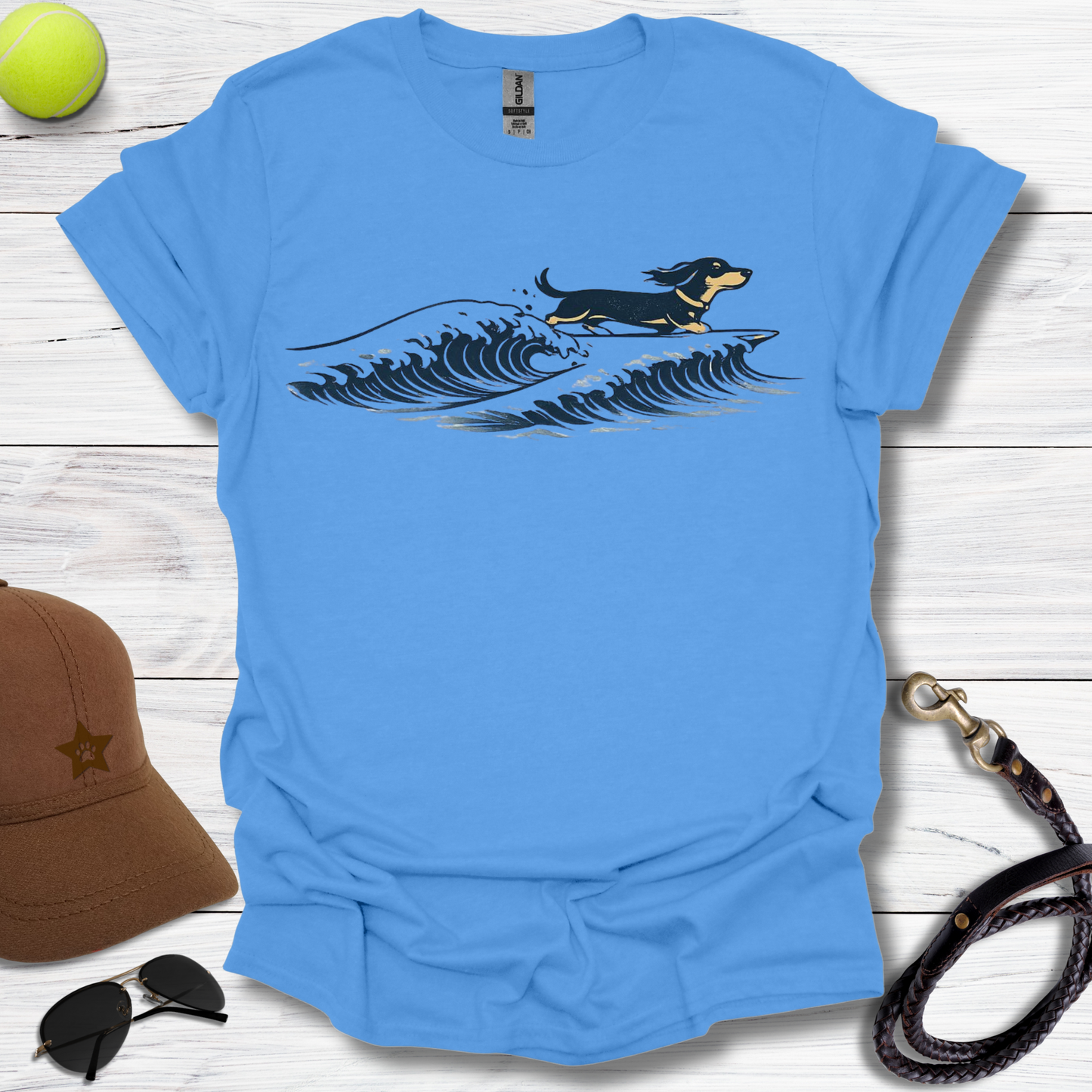 Dachshund Wave Chaser T-Shirt