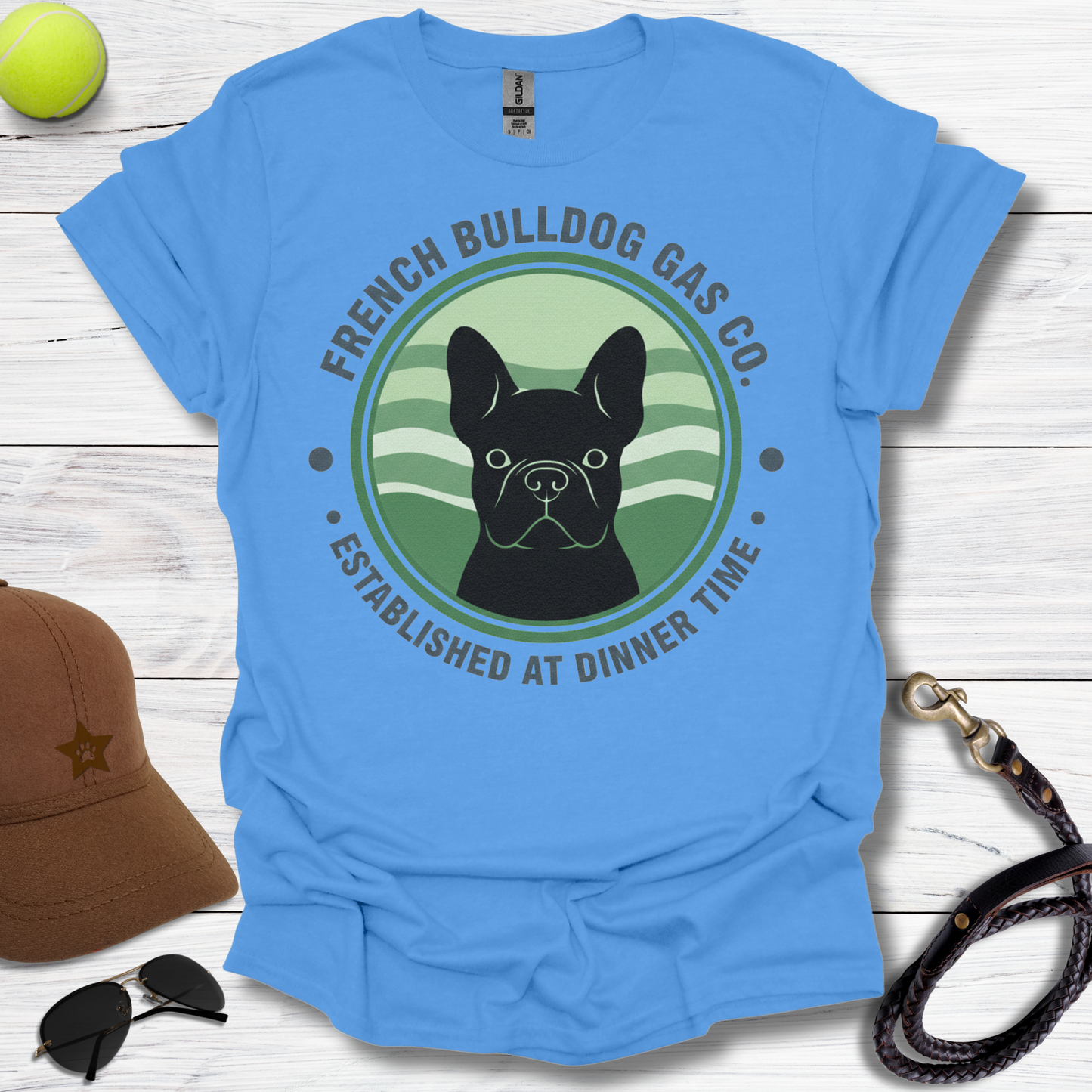 Frenchie Gas Co T-Shirt