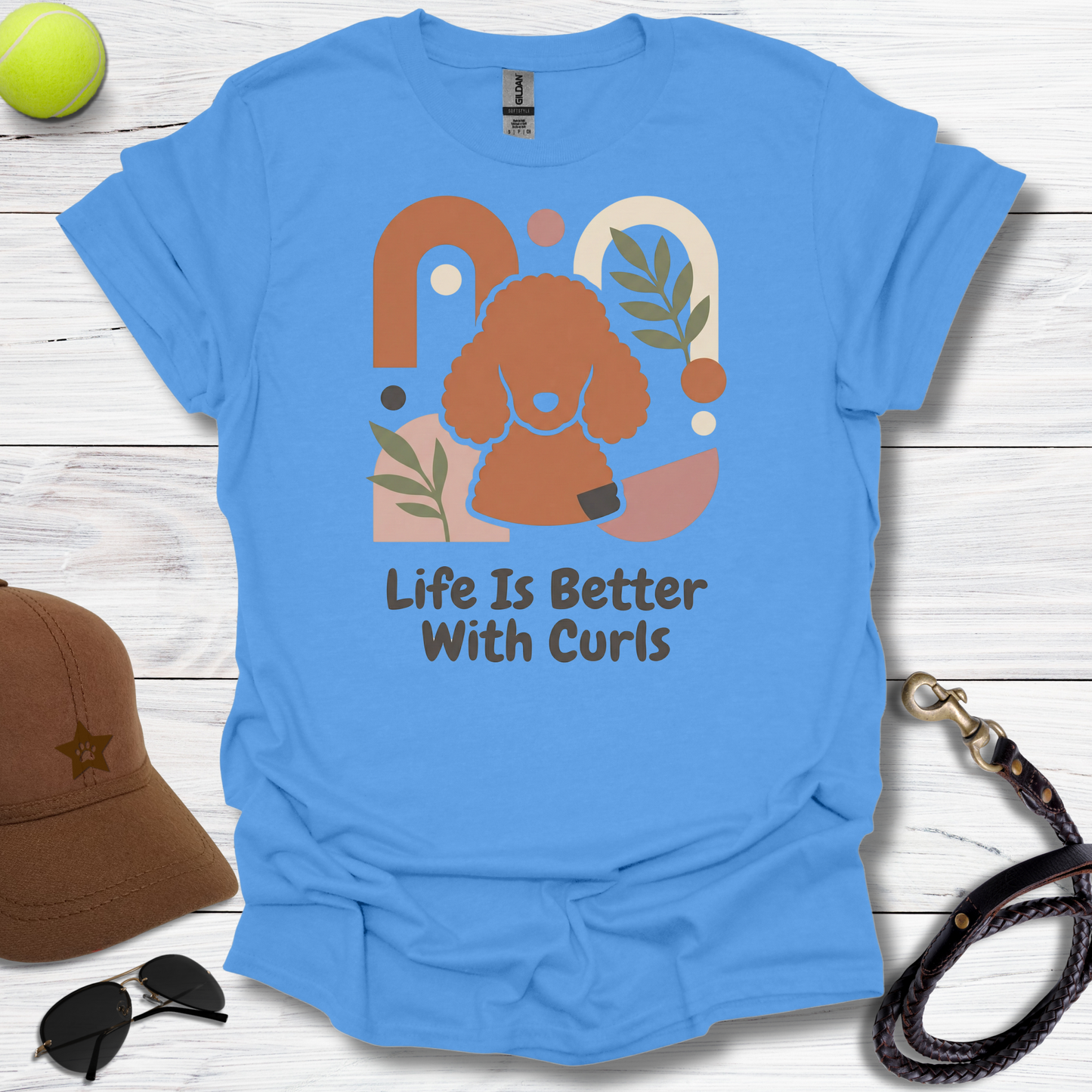 Life Is Better With Poodles T-Shirt