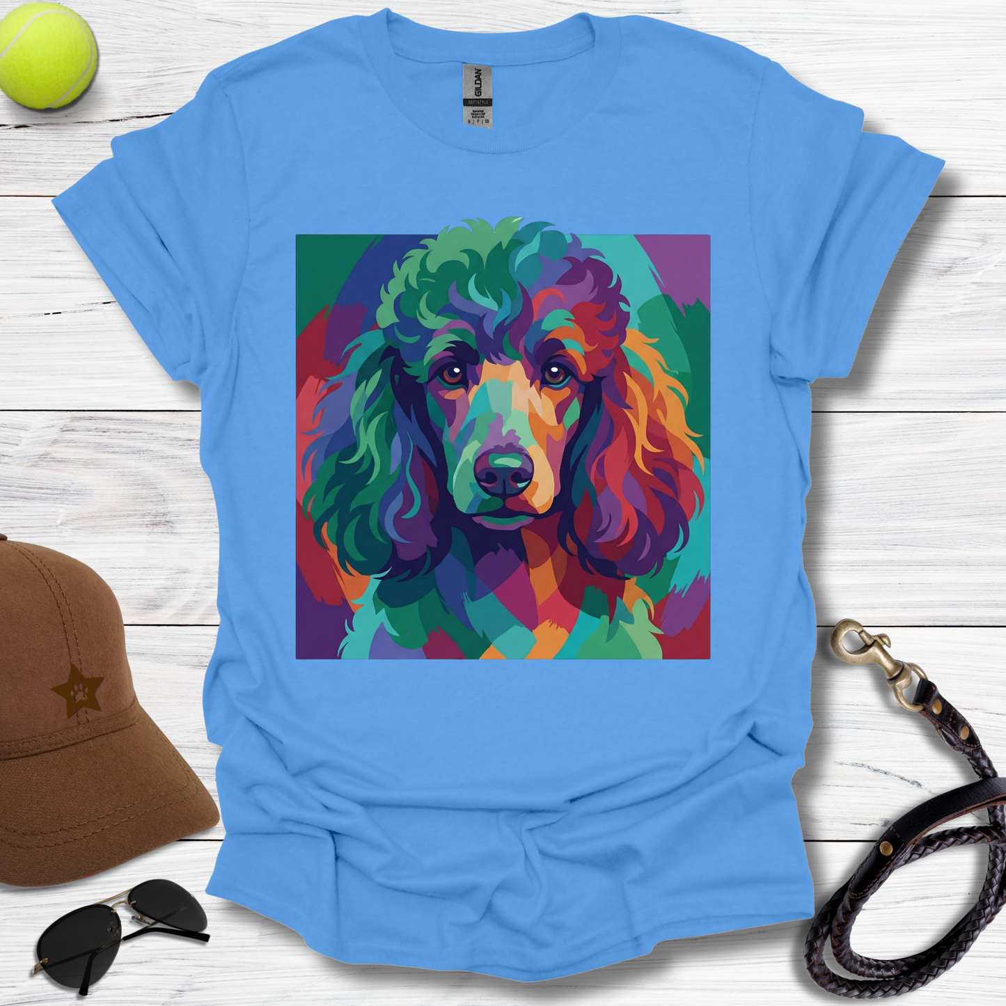 Painterly Poodle T-Shirt