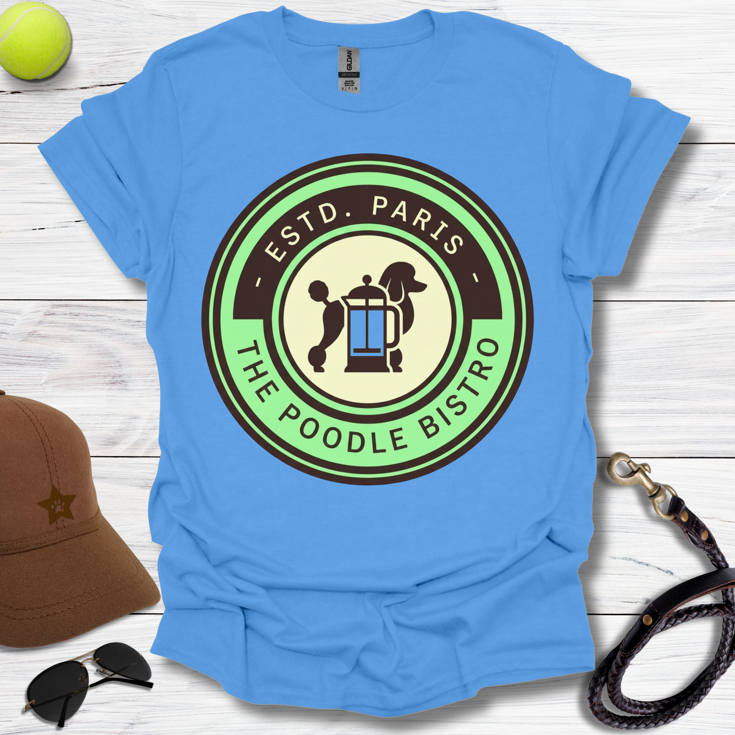 Poodle Bistro T-Shirt