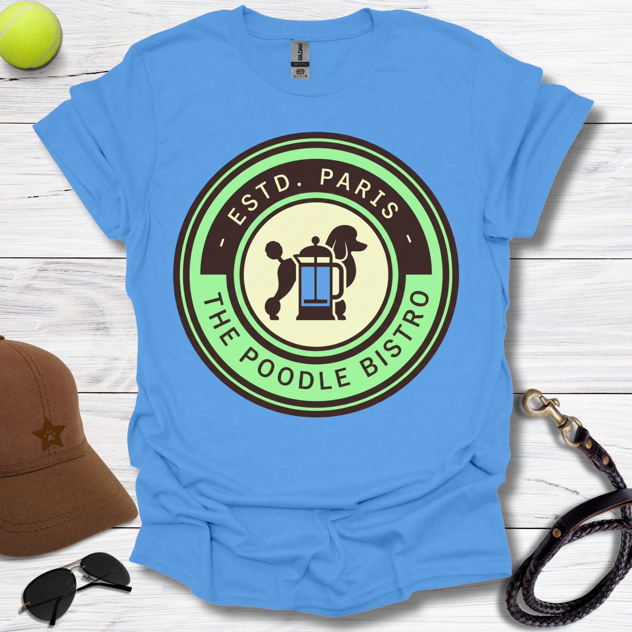 Poodle Bistro T-Shirt