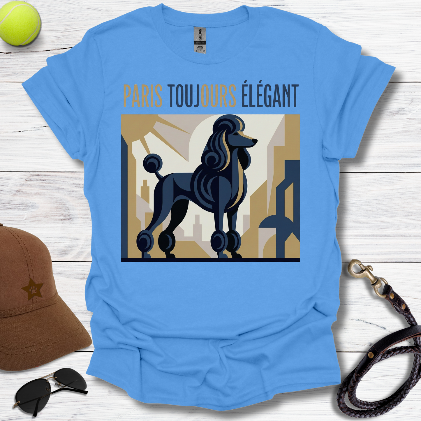 Poodle Paris Toujours T-Shirt