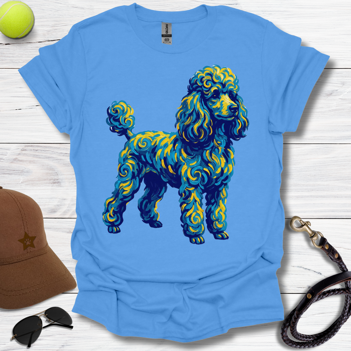 Starry Poodle T-Shirt